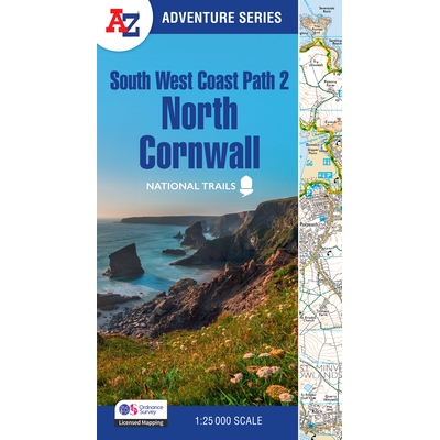 预订 South West Coast Path - North Cornwall: With Ordnance Survey Mapping: 9780008707620