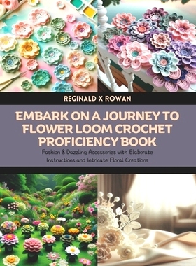 预订 Embark on a Journey to Flower Loom Crochet Proficiency Book: Fashion 8 Dazzling Accessories with Elaborate Instruct