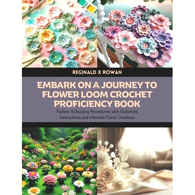 预订 Embark on a Journey to Flower Loom Crochet Proficiency Book: Fashion 8 Dazzling Accessories with Elaborate Instruct
