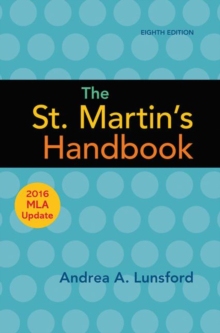 【预售】The St. Martin’s Handbook with 2016 MLA Update
