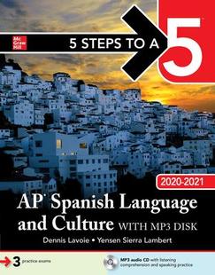 With 预订 Spanish Steps DVD 2021 Language ROM Culture 2020 9781260456707 and