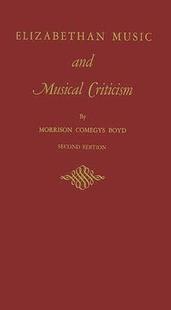 and 9780837168050 Elizabethan Music Criticism 預(yù)訂 Musical