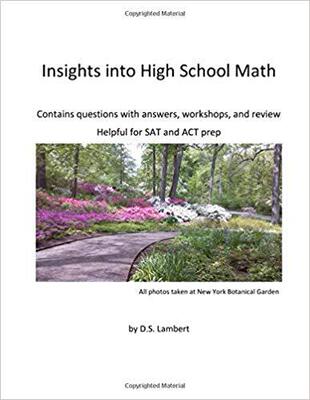 【预售】Insights into High School Math: Contains questions with answers, workshops, and review