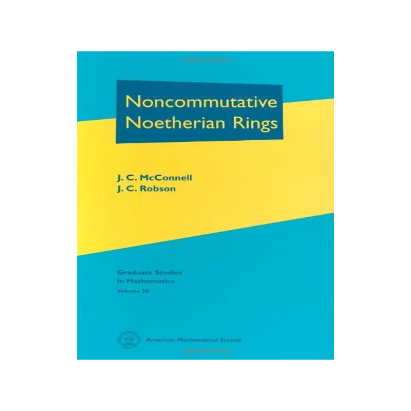 [预订]Noncommutative Noetherian Rings 9780821821695