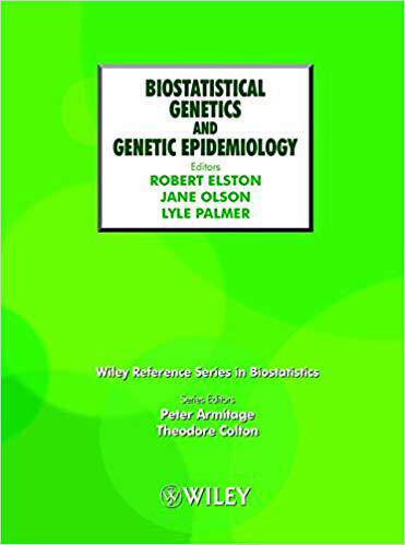 【预售】Biostatistical Genetics and Genetic Epidemiology