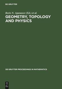 【预订】Geometry, Topology and Physics 9783110155945