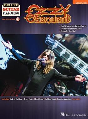 【预订】Ozzy Osbourne: Deluxe Guitar Play-Along Volume 8