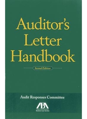 预订 Auditor’s Letter Handbook 审计员信函手册: 9781614389736