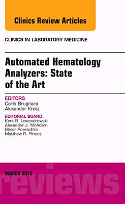 【预订】Automated Hematology Analyzers