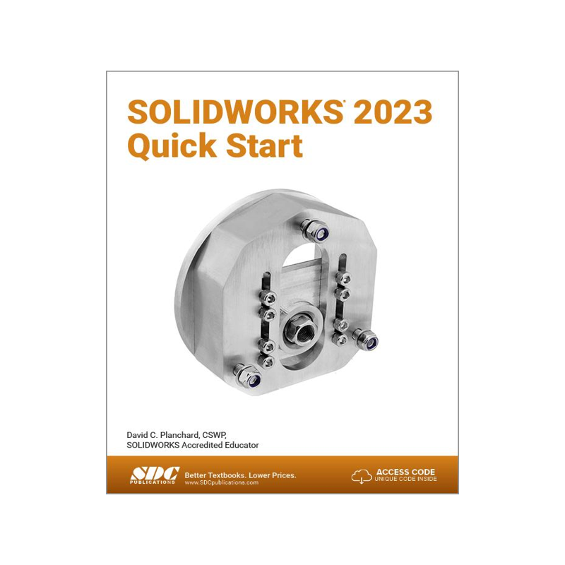 [预订]SOLIDWORKS 2023 Quick Start 9781630575601