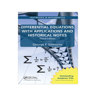 现货Differential Equations with Applications and Historical Notes