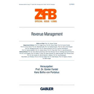 预订 Revenue Management: 9783834900500