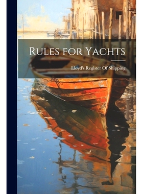 预订 Rules for Yachts: 9781022686649