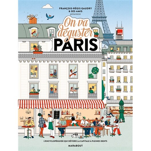 让我们细细品味巴黎 On va déguster Paris 法语原版 巴黎美食指南 法国美食 美食地图 餐厅推荐 饮食文化 旅行参考