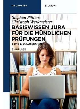 预订 Basiswissen Jura für die mündlichen Prüfungen: 1. und 2. Staatsexamen: 9783110535433