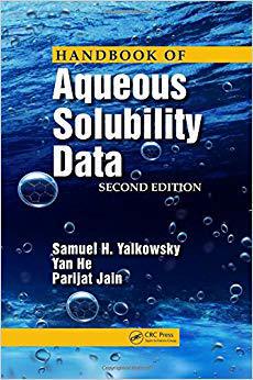 【预售】Handbook of Aqueous Solubility Data, Second Edition
