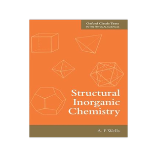 现货英文 Structural Inorganic Chemistry