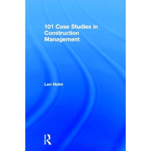 Studies 9780815361978 101 101个建筑管理案例研究 预订 Management Case Construction