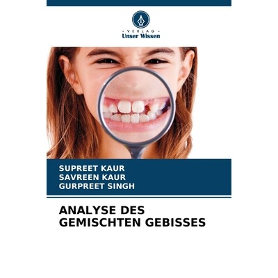 预订 ANALYSE DES GEMISCHTEN GEBISSES: DE: 9786209080159