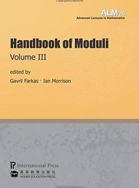 [预订]Handbook of Moduli 9781571462596
