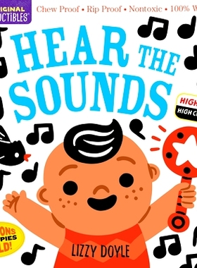 预订 Indestructibles: Hear the Sounds (High Color High Contrast): Chew Proof - Rip Proof - Nontoxic - * Washable (Book f