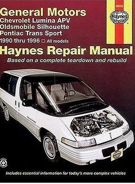 [预订]General Motors covering Chevrolet Lumina APV, Oldsmobile Silhouette & Pontiac Trans Sport models (19 9781563925030