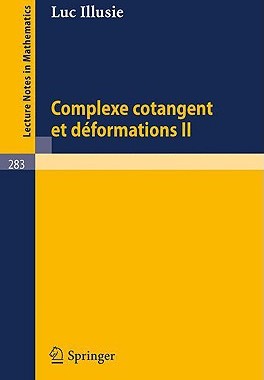 【预售】Complexe Cotangent Et Deformations II