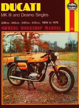 [预订]Ducati MK III & Desmo Singles (69 - 76) Haynes Repair Manual 9780856964459