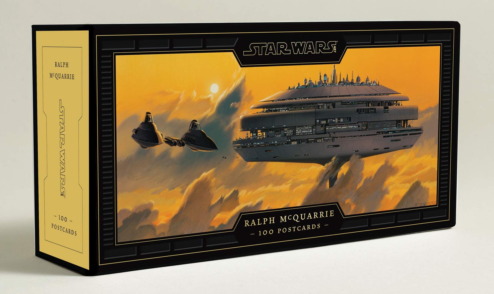 星球大战 Ralph McQuarrie 艺术明信片 100张收藏 礼品书 英文原版 Star Wars Art: Ralph McQuarrie (100 Postcards) 书籍/杂志/报纸 艺术类原版书 原图主图