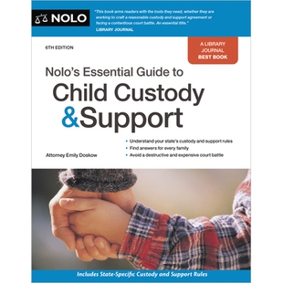 预订 Nolo’s Essential Guide to Child Custody and Support 9781413331097