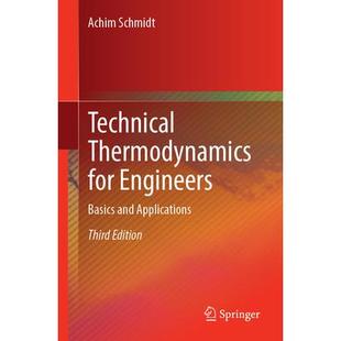 for Engineers 第3版 Technical 9783031588464 Applications工程师技术热力学：基础与应用 Thermodynamics and 预订 Basics