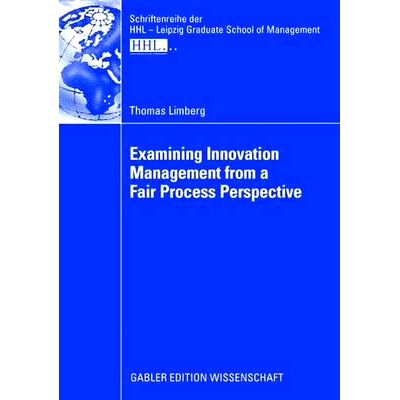 预订 Examining Innovation Management from a Fair Process Perspective: 9783834910707