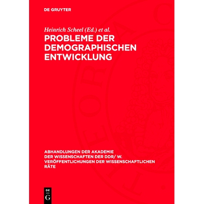 预订 Probleme der demographischen Entwicklung: 27. Tagung des Wissenschaftlichen Rates für die wirtschaftswissenschaftl
