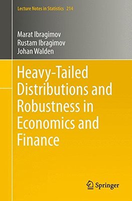 【预订】Heavy-Tailed Distributions and Robustness in Economics and Finance