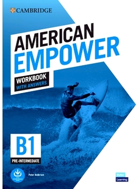 预订 American Empower Pre-Intermediate/B1 Workbook with Answers: 9781108818353