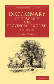【预订】Dictionary of Obsolete and Provincial English 2 Volume Set