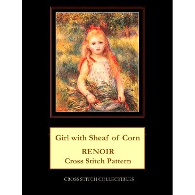 预订 Girl with Sheaf of Corn: Renoir Cross Stitch Pattern: 9798880145720