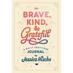 and Grateful Journal Brave 9780593384893 Gratitude Kind Daily 预订