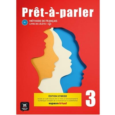 预订 Prêt-à-Parler 3. Livre de l’élève. Éd. Hybride: 9788411571234