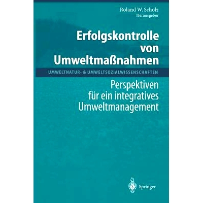 预订 Erfolgskontrolle von Umweltmaßnahmen: Perspektiven für ein integratives Umweltmanagement: 9783642630576