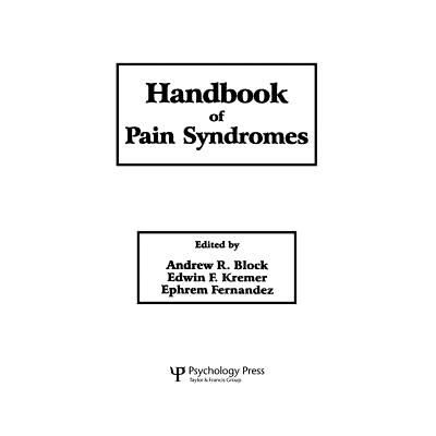 预订 Handbook of Pain Syndromes: Biopsychosocial Perspectives: 9781138002838