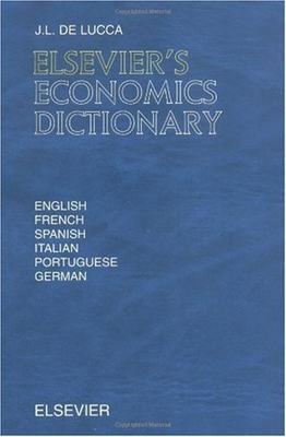 【预订】Elsevier’s Economics Dictionary