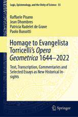 [预订]Homage to Evangelista Torricelli’s Opera Geometrica 1644–2022