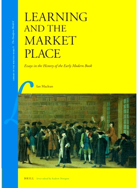 预订 Learning and the Market Place: Essays in the History of the Early Modern Book 学习与市场：早期现代图书 自撰历史: 97