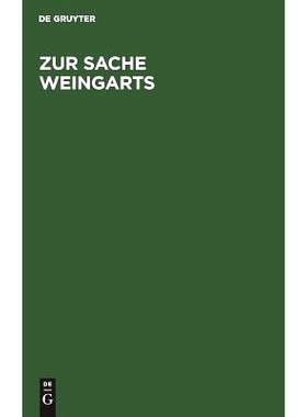 预订 Zur Sache Weingarts: Verhandlungen der am 15. Dezember 1899 im Architektenhause in Berlin abgehaltenen Versammlung