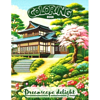 预订 Dreamscape delight: A relaxing coloring adventure in nature: 9798884929197
