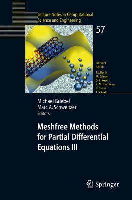 【预订】Meshfree Methods for Partial Differential Equations III