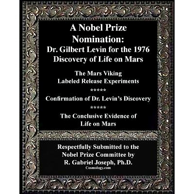 预订 A Nobel Prize Nomination: The 1976 Discovery of Life on Mars: Dr. Gilbert Levin: The Mars Viking  Labeled Rel