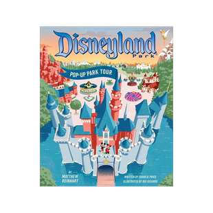 现货 迪士尼乐园 立体书 明日世界银河边缘星球大战 Matthew Reinhardt 马休·莱因哈特 英文原版 Disneyland Pop-Up Park Tour