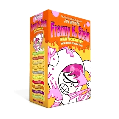预订 Franny K. Stein, Mad Scientist Ten-Book Collection (Boxed Set): Lunch Walks Among Us; Attack of the 50-Ft. Cupid; T